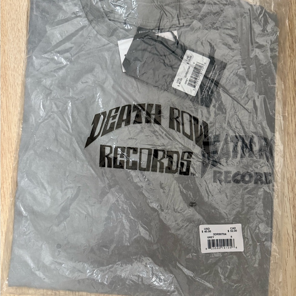 Gray Short Sleeve Tee with